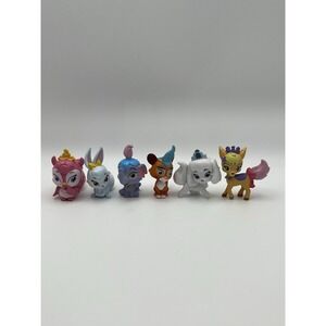 Disney Palace Pets Lot of 6 Mini Figures Whisker Haven Taj Sultan Gleam Pumpkin